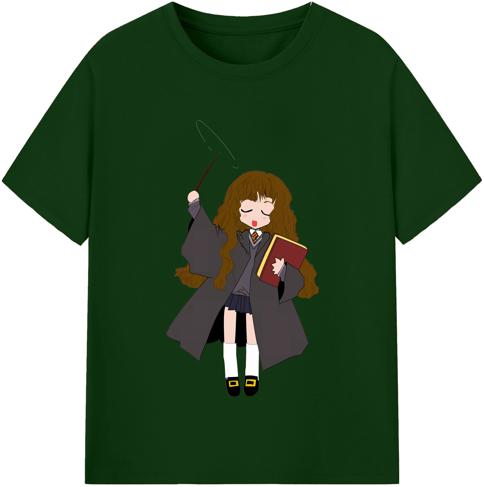 （画像用） Harry Potter ハリー・ポッターシリーズ 綿100％半袖Tシャツ（フロントプリント）